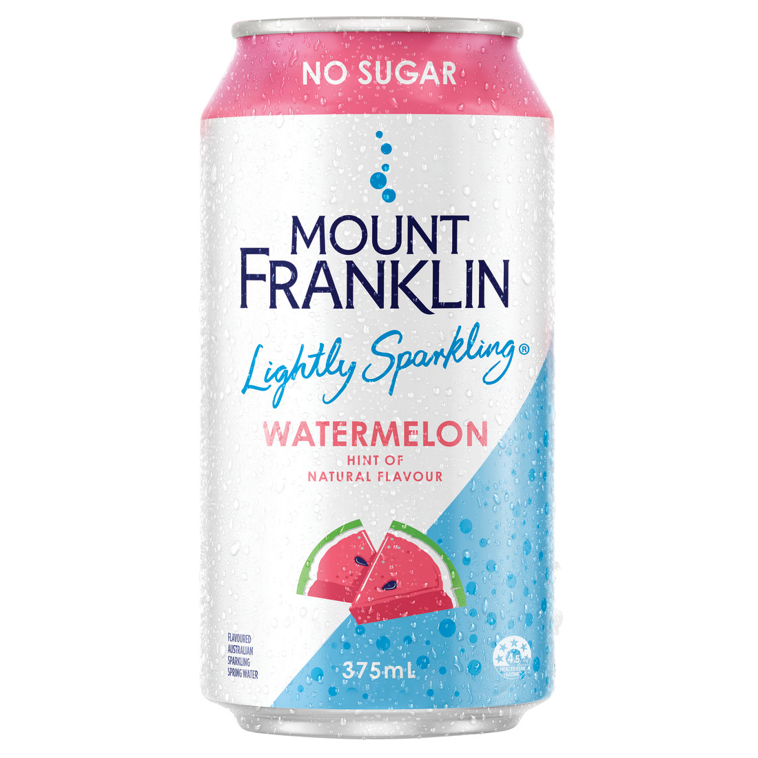 Mount Franklin Lightly Sparkling Passionfruit in a Can