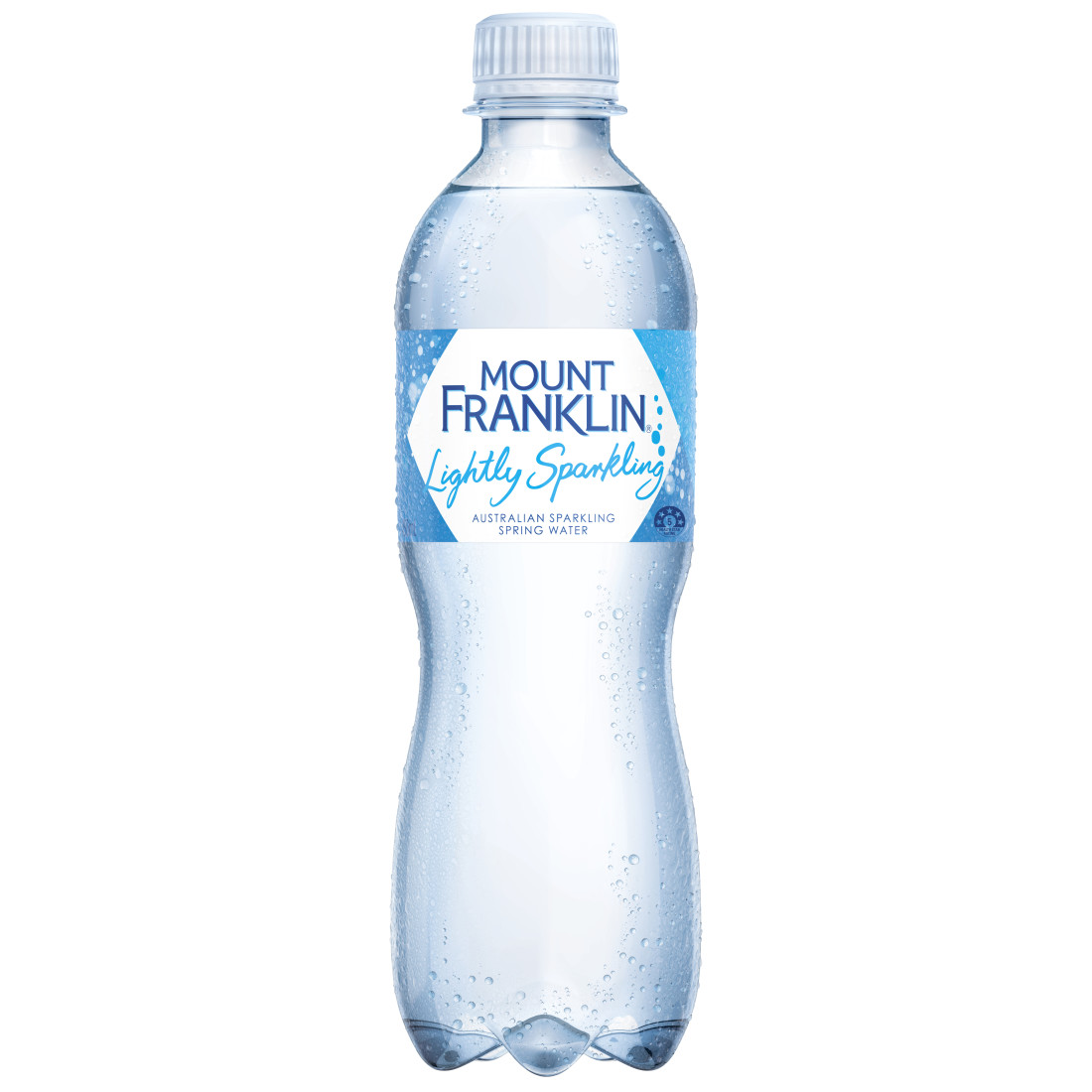 Mount Franklin Lightly Sparkling Lime bottle