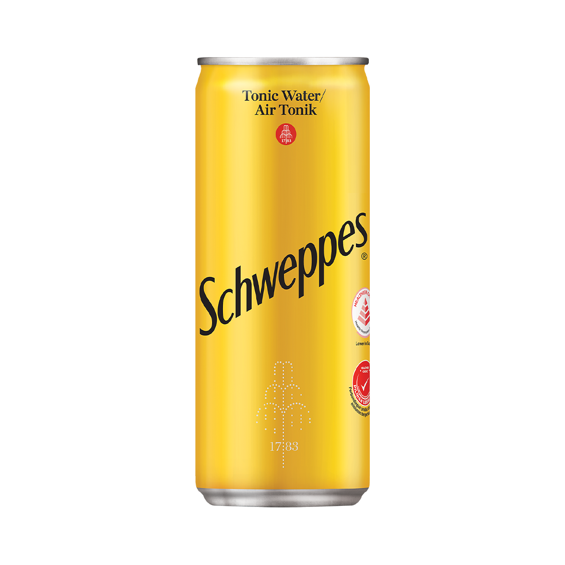 Schweppes Tonic Water can