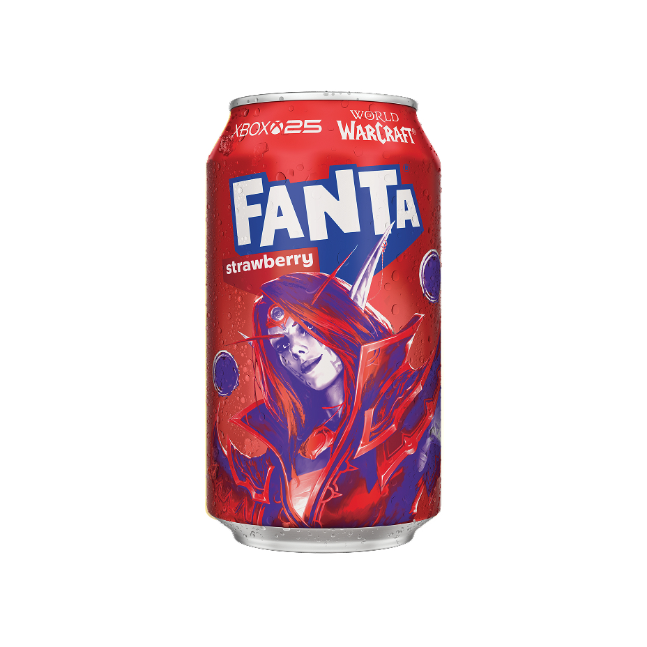 Fanta Strawberry can