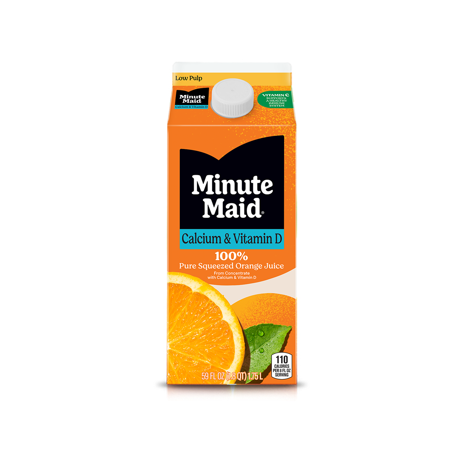 Minute Maid Orange Juice Carton, 59 fl oz
