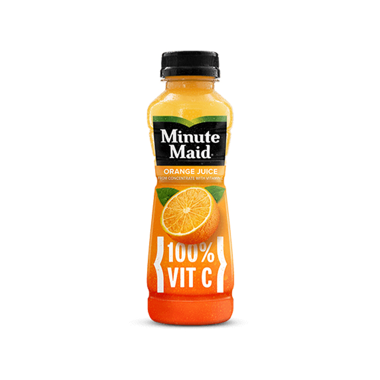 Minute Maid Tropical Blend Juice bottle