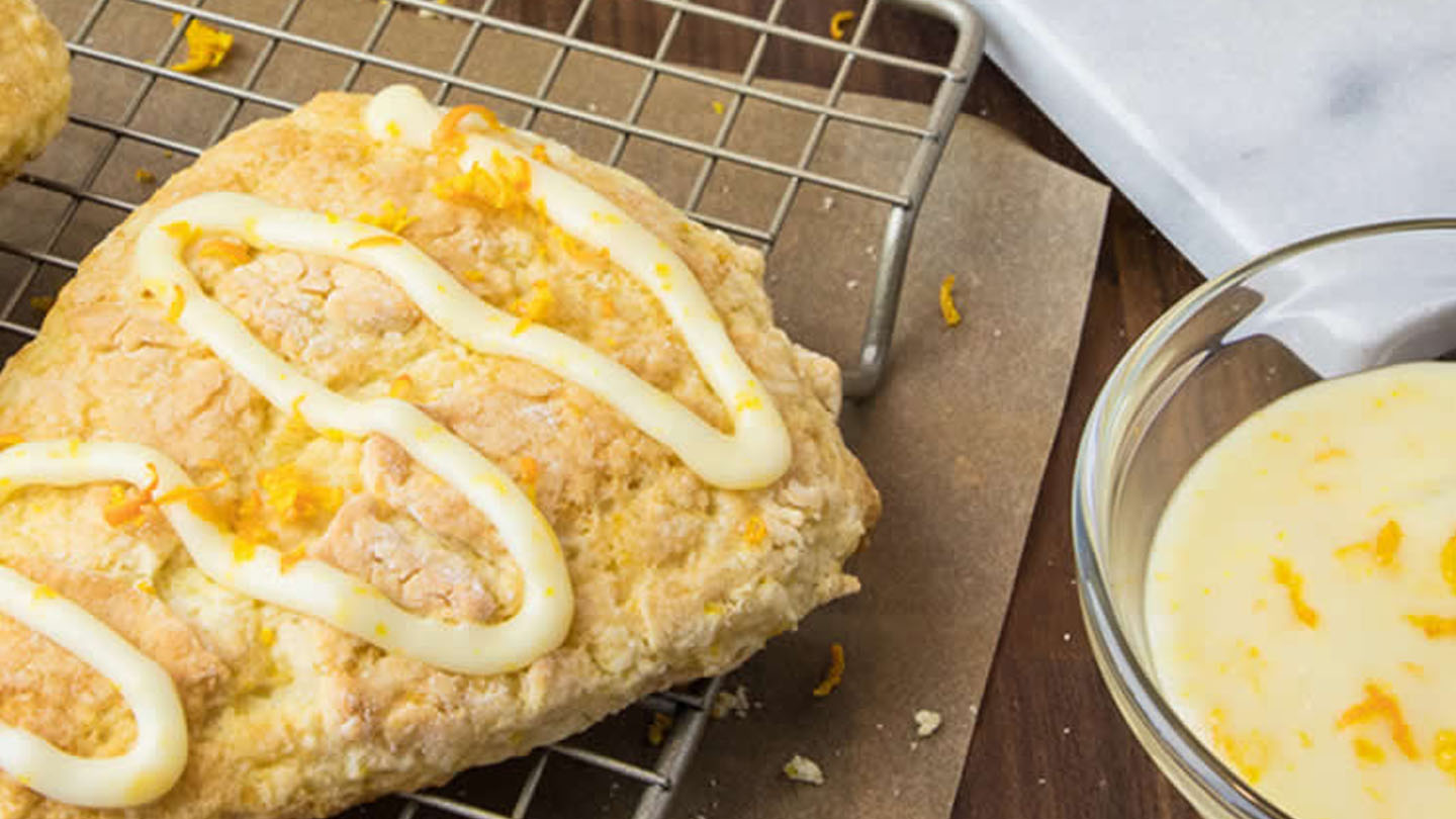 Simply Orange® Glazed Scones