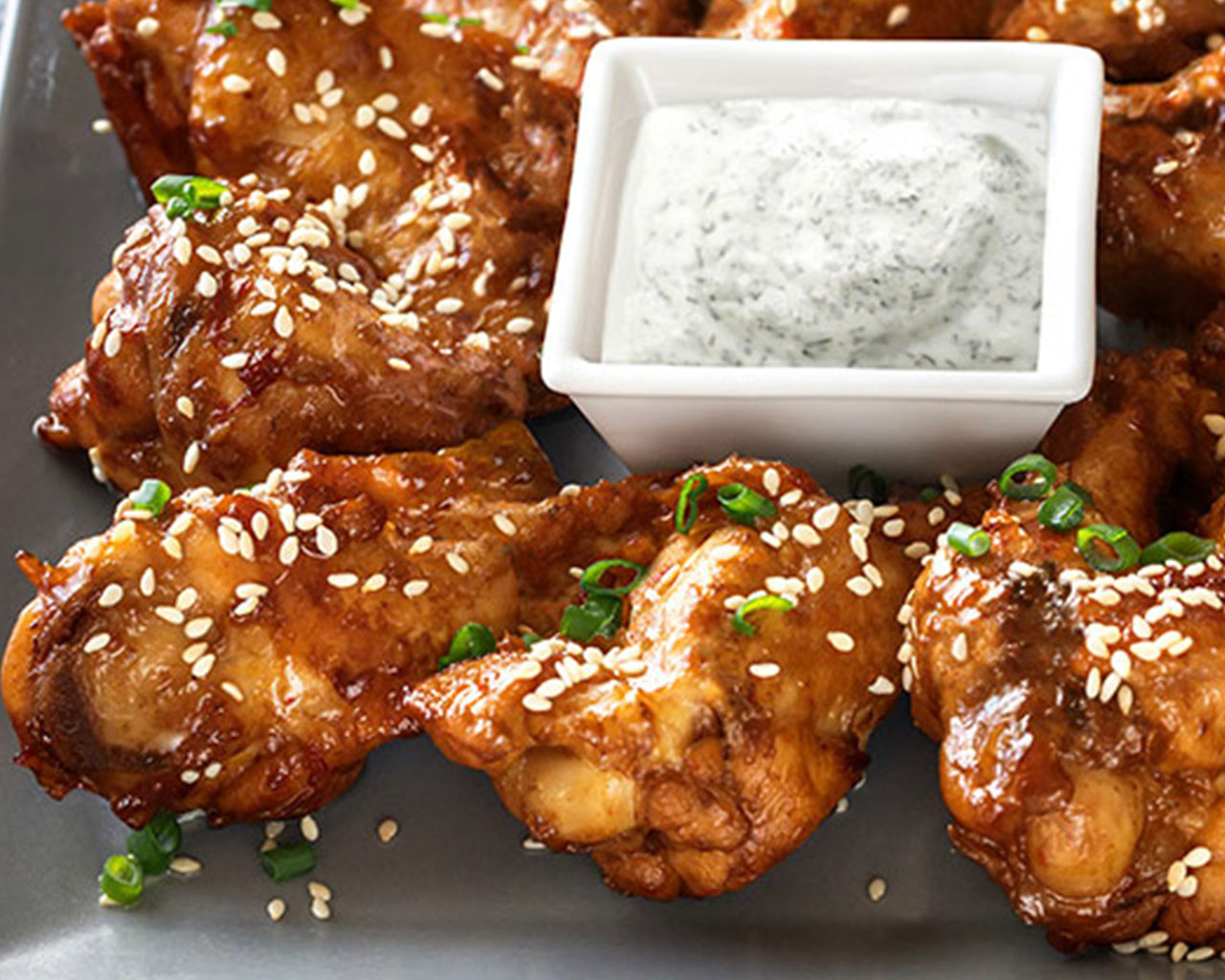 Simply Orange® Spice Wings Recipe