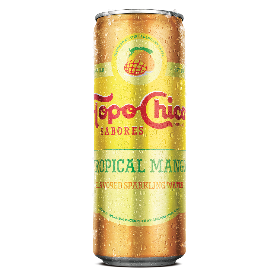 Topo Chico Sabores special mango