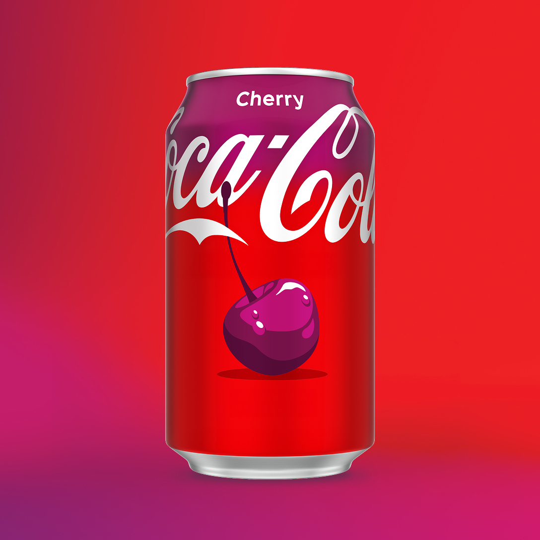 Coca-Cola Cherry can